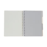 LIBRETA CORCOLLE GRIS CLARO LB-094G ( LB-094 - LB094 - ESPIRAL ) - Imagen 2