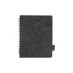 LIBRETA BUGIBBA GRIS OSCURO LB-095G ( LB-095 - LB095 - ECOLÓGICAS,LIBRETAS,ESPIRAL )