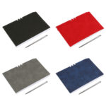 LIBRETA MALANS GRIS LB-102G ( LB-102 - LB102 - CON BOLÍGRAFO ) - Imagen 2
