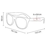 LENTES SUNSET BLANCO LEN 001 B (PLÁSTICO) - Imagen 2