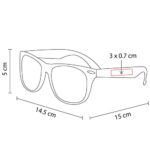 LENTES MIRROR ROJO LEN 005 R (PLÁSTICO) - Imagen 2