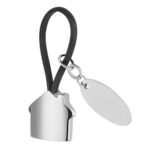 LLAVERO CASA CON PLACA NEGRO M 2060 N (HULE - METAL) - Imagen 4