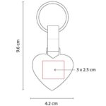 LLAVERO WETAR NEGRO M 2075 N (CURPIEL - METAL) - Imagen 3