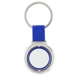 LLAVERO DARINI AZUL M 2310 A (CURPIEL - METAL)