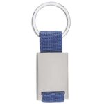 LLAVERO CASPIO AZUL M 5813 A (METAL - TELA)