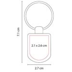 LLAVERO LABORO PLATA M 63280 (METAL) - Imagen 3