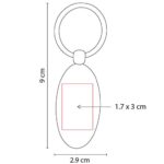 LLAVERO DREVO BEIGE M 63284 BE (MADERA) - Imagen 3