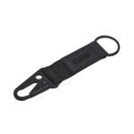 LLAVERO CARSON NEGRO M 7676 N (METAL - TELA - CURPIEL) - Imagen 2