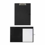 M 80240 N - CARPETA RENDES NEGRO (NEGRO - CUERO RECICLADO - CARTON - PAPEL)