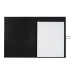 M 80240 N - CARPETA RENDES NEGRO (NEGRO - CUERO RECICLADO - CARTON - PAPEL) - Imagen 4