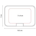 TARJETERO SAVE PLATA M 83500 S (PLÁSTICO - ALUMINIO) - Imagen 4