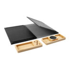 TAPETE MULTIFUNCIÓN PLICARE NEGRO MOP 020 N (CURPIEL - BAMBÚ - RUBBER) - Imagen 2