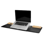 TAPETE MULTIFUNCIÓN PLICARE NEGRO MOP 020 N (CURPIEL - BAMBÚ - RUBBER) - Imagen 4