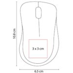 MOUSE INALÁMBRICO NEKAR BLANCO MOU 080 B (PLÁSTICO) - Imagen 3