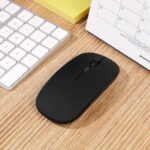 MOU 100 N - MOUSE DOUGLAS NEGRO (NEGRO - PLASTICO) - Imagen 4
