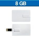 MEMORIA USB SLIM 8GB (USB025-U) BLANCO