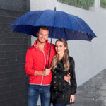 PARAGUAS KARLOVY AZUL PAR 018 A (POLIÉSTER) - Imagen 4