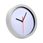 RELOJ DE PARED DE PLÁSTICO PLATA PD-002G ( PD-002 - PD002 - PARED Y ESCRITORIO )