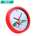 RELOJ DE PARED DE PLÁSTICO PLATA PD-002G ( PD-002 - PD002 - PARED Y ESCRITORIO ) - Imagen 4