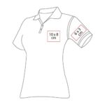 PLAYERA RAVEL VERDE PLY 005 V-CH (100% POLIÉSTER ECOLÓGICO) - Imagen 2