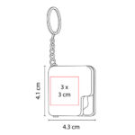 LLAVERO FLEXÓMETRO LIBEREC AZUL PRO 019 A (PLÁSTICO) - Imagen 3