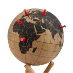 GLOBO TERRÁQUEO PHILEAS CAFE PRO 099 C (CORCHO - MADERA) - Imagen 2