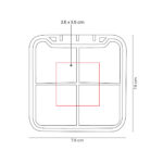 PT 1009 P - PASTILLERO XATTI ROSA (ROSA - PLASTICO) - Imagen 4