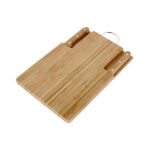 TABLA Y CUCHILLOS JARTUM MADERA PWT 090 (BAMBÚ - METAL)