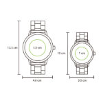 RELOJ DE PULSO DORADO DAMA RP-064DGD ( RP-064 - RP064 - RELOJES DE PULSO ) - Imagen 3