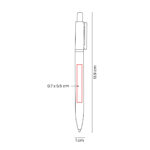 RQ 025 G - BOLÍGRAFO RUCHKA GRIS (GRIS - ALUMINIO) - Imagen 4