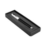 BOLÍGRAFO ROLLER BALL NEGRO RQ 1002 (ACERO INOXIDABLE) - Imagen 3