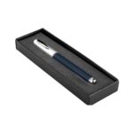 BOLÍGRAFO HEFEI AZUL RQ 1003 (ACERO INOXIDABLE) - Imagen 3