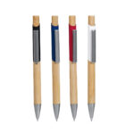 RQ 1130 R - BOLÍGRAFO HOLZ ROJO (ROJO - ALUMINIO - BAMBU) - Imagen 5