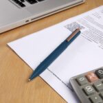 RQ 1145 A - BOLÍGRAFO GILMORE AZUL (AZUL - METAL) - Imagen 4