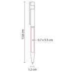 BOLÍGRAFO BARETI GRIS RQ 600 G (ALEACIÓN COBRE) - Imagen 3