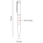 BOLÍGRAFO GUETTA NEGRO RQ 620 N (ACERO INOXIDABLE) - Imagen 5