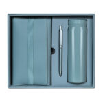 SET 016 A - SET BIRKIN AZUL (AZUL - ACERO INOXIDABLE - PLASTICO - CURPIEL - CARTON) - Imagen 2