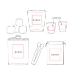 SET 017 N - SET DE BAR ABERDEEN (NEGRO - ACERO INOXIDABLE - VIDRIO) - Imagen 12