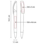 BOLÍGRAFO SINAI ROJO SH 1085 R (PLÁSTICO) - Imagen 2