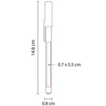 BOLÍGRAFO SLIM ROJO SH 1135 R (PLÁSTICO) - Imagen 2