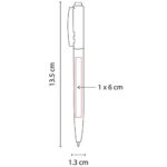 BOLÍGRAFO KIVU ROJO SH 1405 RT (PLÁSTICO) - Imagen 2