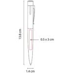 BOLÍGRAFO USB 8 GB ELZ PLATA SH 1920 S (ACERO INOXIDABLE) - Imagen 6