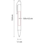 BOLÍGRAFO FUROR ROJO TRASLUCIDO SH 2097 RT (PLÁSTICO) - Imagen 2