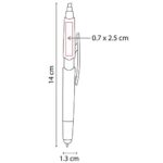 BOLÍGRAFO BONDI AZUL SH 2125 A (PLÁSTICO) - Imagen 4