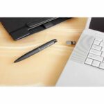 SH 2255 N - BOLÍGRAFO USB 16 GB LORIEN (NEGRO - ACERO INOXIDABLE) - Imagen 6