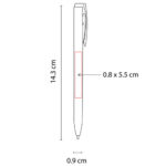 BOLÍGRAFO OPORTO ROJO SH 3535 R (PLÁSTICO) - Imagen 2