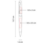 BOLÍGRAFO LIVRARIA NEGRO SH 7000 N (ALUMINIO) - Imagen 2