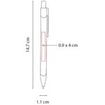 BOLÍGRAFO DUNY BLANCO SH 8600 B (ALUMINIO) - Imagen 2