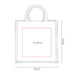 SIN 006 BE - BOLSA OLIVIER BEIGE (BEIGE - YUTE - CANVAS - ALGODON) - Imagen 5