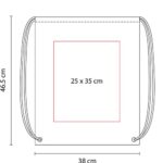 BOLSA-MOCHILA PRISMA BLANCO SIN 021 B (POLIÉSTER) - Imagen 2